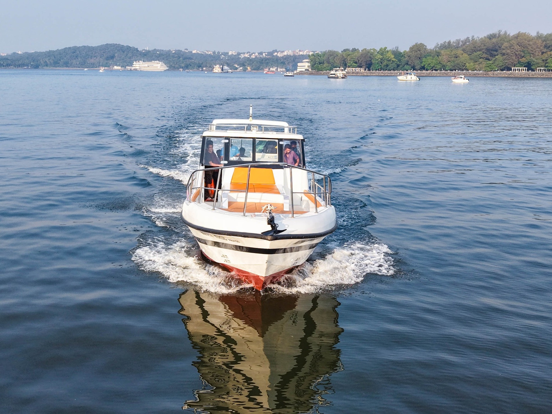 Luxury sunset yacht charter on Karnataka's coast