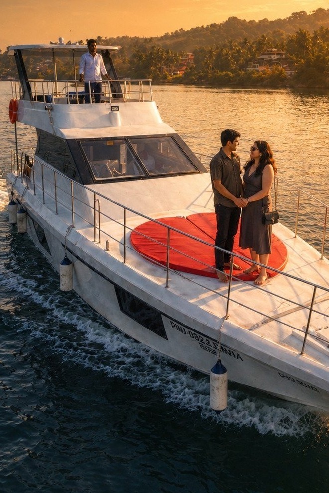 Flagship yacht interior